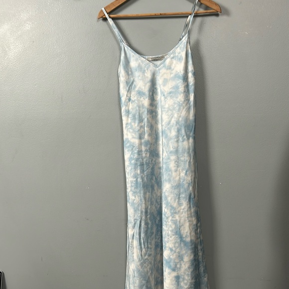 All Saints Women’s Cloud Tie-Dye Print Long Slip Dress Size: UK 4, US 0 - Picture 4 of 11